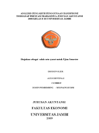 Berikut ini adalah download jurnal gratis yang merupakan kumpulan file dari berbagi sumber tentang contoh pdf tesis tentang akuntansi yang bisa bapakibu gunakan dan diunduh secara gratis dengan menekan tombol download biru. Contoh Proposal Penelitian Akuntansi Manajemen Gambaran