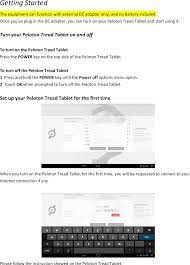 Free mode s a f e t y k e y c l a s s t y p e s familiarize yourself with emergency stop procedures peloton's schedule includes a variety of different kinds. Tc1vs Peloton Tread Tablet User Manual Peloton Interactive