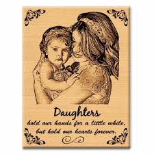 Buy daughter gifts and get the best deals at the lowest prices on ebay! Daughters Day Gift For Daughter Engraved Personalized Wooden Photo Frame 5 4 Inches Incredible Gifts