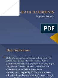 Check spelling or type a new query. Bagian 6 2 Rata Rata Harmonis