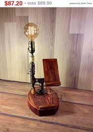 Unique Table Lamp Steampunk Lamp Desk Accessories Bedside Etsy Unique Table Lamps Steampunk Table Lamp Lamp