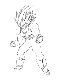 He is voiced by masako nozawa in the japanese version of the anime, by the late kirby morrow in the ocean english dub, and by sean schemmel in the funimation english dub. Printable Vegeta Coloring Pages Anime Coloring Pages