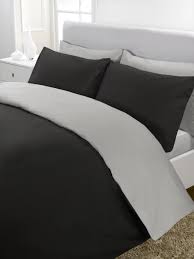 Black and purple comforter bedding planning to buy a comforter bedding set with the combination of two colors; Bedding Linen Duvets Covers Sets Luxury Percale Double Reversible Duvet Set Black Grey Brigs Com