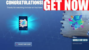 Qualifying matches for the fortnite world cup began earlier this year, with over 40 million contestants from around the world competing in a handful of categories. How To Get World Cup Rewards Right Now Fortnite Get World Cup Spray Youtube