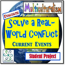 Solve A Real World Conflict Project Current Events Pbl Distance Learning World Conflicts Current Events How To Speak French