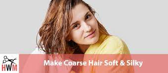 Then, you need a comb brush to make it smooth and in order. How To Make Coarse Hair Soft And Silky Hair World Magazine