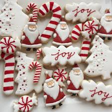 Save 10 easy decorated cookie recipes. Flour Cookie Co On Instagram Red And White Christmas Love The Santa Cookie Cutt Christmas Cookies Decorated Christmas Sugar Cookies Christmas Cookies Easy