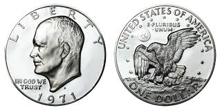 1971 S Eisenhower Dollar Silver Clad Coin Value Prices