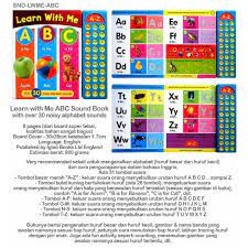 Maybe you would like to learn more about one of these? Learn With Me Abc Sound Book With Over 30 Noisy Alphabet Sounds Shopee Indonesia