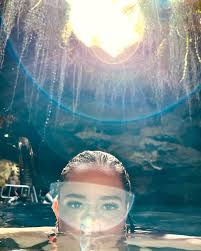 We are afraid of deep water. So what do we do? Go to Devil's Den. 😅