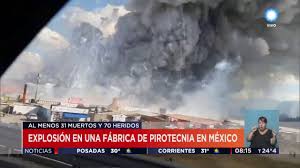 Temperaturas, probabilidad de lluvias y velocidad del viento. Tv Publica Noticias Explosion En Una Fabrica De Fuegos Artificiales En Mexico Youtube
