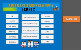 Download Software Absensi Siswa Dengan Excel Terbaru 2017 Gratis Konseling Sekolah Pendidikan Belajar
