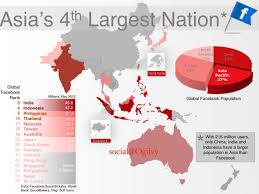 Facebook Asia S 4th Largest Nation Infographic Asia Social Media Infographic