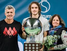 In 2017, at the age of 19, he became the first player from his country to break into the top 100, and the first in the top 10 in 2019. Stefanos Tsitsipas Bio Net Worth Ranking Dating Career Family Facts Nationality Height News