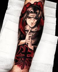 Felipe Kross En Instagram Uchiha Itachi Final Result Of This Piece That I Have Done Thank You So Much Rafa I M In 2020 Naruto Tattoo Itachi Uchiha Tattoos