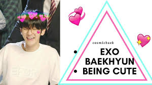 I decided to make a blog about 45 reasons why baekhyun is the most cute person in the world in my opinion of course . Baekhyun Exo Being Cute Adorable Moments Youtube