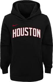 Nike Youth Houston Rockets Black Statement Hoodie Dick S Sporting Goods Buy products such as james harden houston rockets fanatics branded big & tall backer name & number pullover.