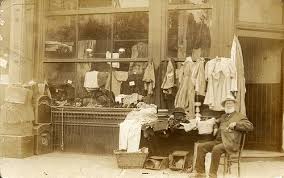 An Edwardian Secondhand Shop Edwardian Photo Vintage Photographs