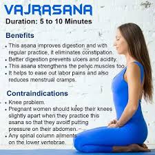 Vajrasana Yoga Easy Yoga Workouts Yoga Routine For Beginners Yoga Benefits
