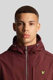 softshell jas donkerrood