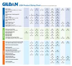 Gildan T Shirt Measurement Chart Toffee Art