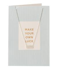 There are no additional charges outside of the $1.50 charge and standard processing fee. Orelia Ketten Make Your Own Luck Giftcard Silver Plated 21118 The Little Green Bag