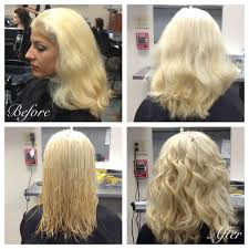 Shampooed Her Hair With A Cocktail Mix Of Wella Brilliance For Fine To Normal Hair And Clairol Shimmer Lights Purple Shampo Normal Hair Purple Shampoo Her Hair