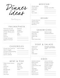 Offbeat Ideas On Family Decor And Organizing For Moms On A Budget Meal Planning Menus Family Meal Planning Meal Planning Min kwon ©2015,television food network, g.p. family meal planning