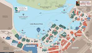 Map Of Disney Springs Restaurants Disney Springs Shopping Dining Entertainment Disney World Resort