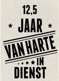 Tekst Kaartje 12 5 Jaar In Dienst Felicitatieteksten En Kaartjes