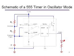 The breadboard schematic of the above circuit is shown below. 555 Timer Digital Electronics 555 Timer This Presentation