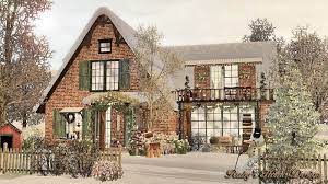 sims3 christmas cottage 聖誕小屋 ruby s home design sims house design sims freeplay houses sims house