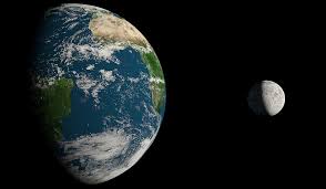 Vedere din satelit a globului pamintesc / harta lumii din satelit : PÄƒmantul A Avut Doi SateliÅ£i Naturali Dar Ce S A Intamplat Cu Cel De Al Doilea