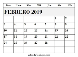 Pin On February 2019 Calendar