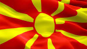 Find & download the most popular macedonian flag photos on freepik free for commercial use high quality images over 8 million stock photos. Macedonian Flag Waving In Wind Arkivvideomateriale 100 Royaltyfritt 1023648628 Shutterstock