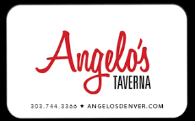 Check spelling or type a new query. Gift Cards Angelo S Taverna Denver