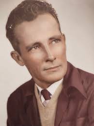 This is a photo from Mom's (Mollie Gearin's) collection . In the photo is  Larry Power. Mom thankfully usually identified the subject in old photos.  As mentioned in an earlier posting and