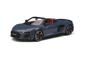 Sharing 50% of its parts with r8 gt3 lms race car, this car is born on the track and built for the road. Audi R8 Spyder Model Car Collection Gt Spirit