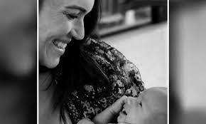 Mandy Moore Beams While Cradling Newborn Boy Gus In Beautiful Black And White Shot Daily Mail Online