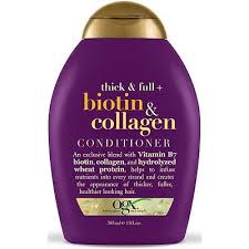 Hair Growth Ogx Biotin And Collagen Shampoo Before And After Ogx Thick Full Biotin Collagen Conditioner Biotin Collagen Shampoo Hair Thickening Biotin Shampoo