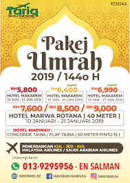 Pakej umrah hilton 2018 shah alam yiros tours travel. Agensi Pelancongan Berlesen Di Pasir Puteh