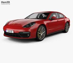 3d Model Of Porsche Panamera Gts 2019 Porsche Replica Porsche Porsche Panamera