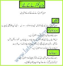 best diet plan for weight loss in urdu