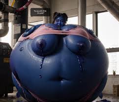 Rule 34 Dev - 2girls ai_generated asian asian_female ass ass_expansion  belly_expansion big_ass big_belly big_breasts blue_skin blueberry_inflation  blueberry_juice breast_expansion breasts dialogue expansion female  hgswells9000 immobile inflation light ...
