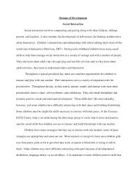 Domain Of Development Social Interaction Social Interaction Involves Cooperating And Getting Along With Other Children Essay Examples Essay Philosophy Essays