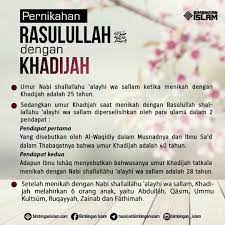Pernikahan Rasulullah Dengan Khadijah Kata Kata Motivasi Kata Kata Motivasi