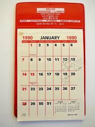 Advertising Wall Calendar 1990 True Value Baller Hardware La Red Vinyl Ballerhardware Advertising Calendar Wall Calendar Calendar