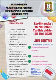 Hymne guru dan terima kasih guruku, persembahan hari guru nasional | upt smpn 1 duampanua, pinrang. Sk Tunjuk Laut Pertandingan Menghasilkan Penanda Buku Facebook
