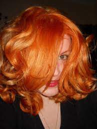 Hehe Pure Henna Powder Over Bleached Platinum Blonde Hair Henna Hair Platinum Blonde Hair Red Hair Woman