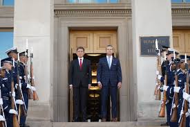 Minister for Defence Meeting with US Secretary of War